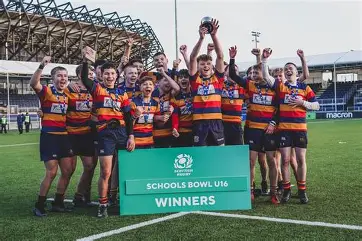 School Rugby Final Draws Record Crowd